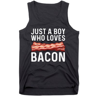 Funny Bacon Gift For Bacon Lovers Meat Foodie Pun Tank Top