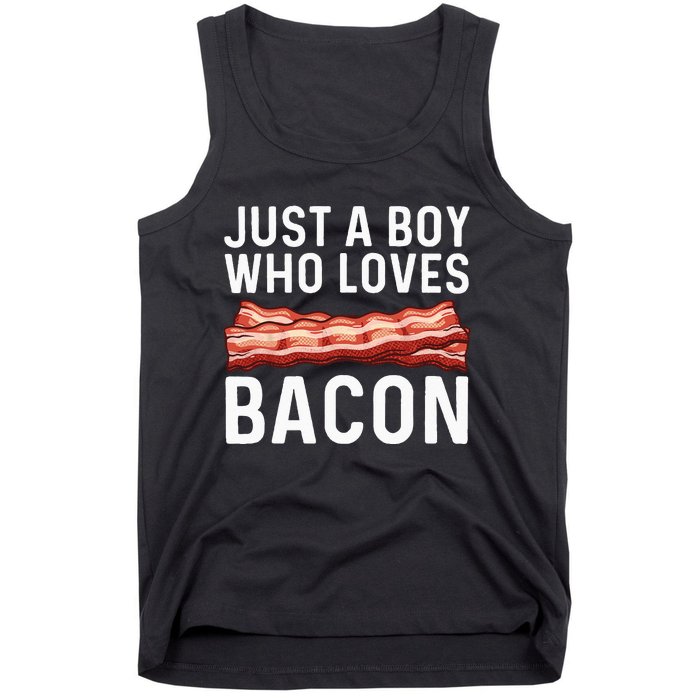 Funny Bacon Gift For Bacon Lovers Meat Foodie Pun Tank Top