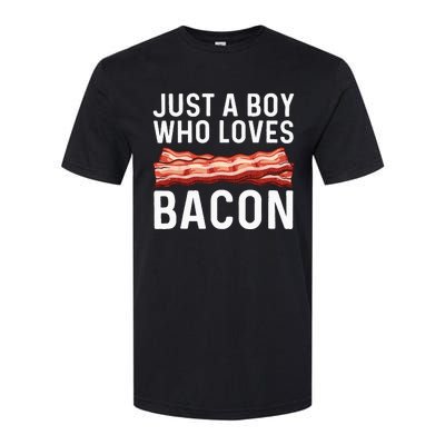 Funny Bacon Gift For Bacon Lovers Meat Foodie Pun Softstyle® CVC T-Shirt