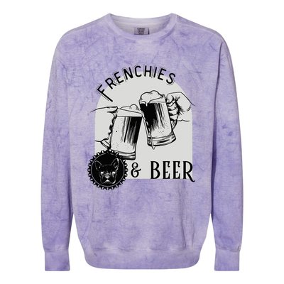 French Bulldog Gift Colorblast Crewneck Sweatshirt