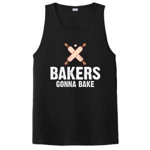 Funny Bakers Gonna Bake Baking Lover Rolling Pins Funny Gift PosiCharge Competitor Tank