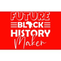 Future Black History Maker Proud African American Afro Girl Bumper Sticker