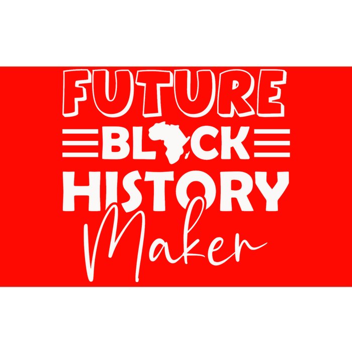 Future Black History Maker Proud African American Afro Girl Bumper Sticker