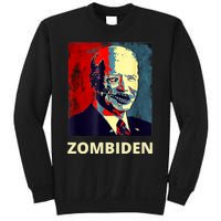 Funny Biden Halloween Zombie Zombiden President Sweatshirt