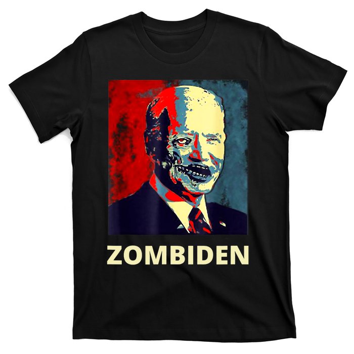 Funny Biden Halloween Zombie Zombiden President T-Shirt