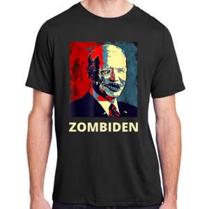 Funny Biden Halloween Zombie Zombiden President Adult ChromaSoft Performance T-Shirt