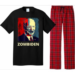 Funny Biden Halloween Zombie Zombiden President Pajama Set