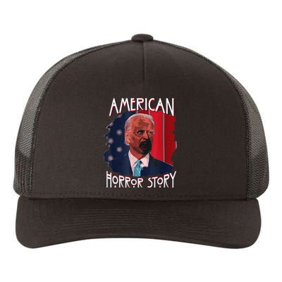 Funny Biden Horror American Ghost Story Halloween Yupoong Adult 5-Panel Trucker Hat