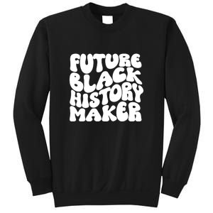 Future Black History Maker Proud African American Afro Girl Sweatshirt