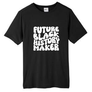 Future Black History Maker Proud African American Afro Girl Tall Fusion ChromaSoft Performance T-Shirt