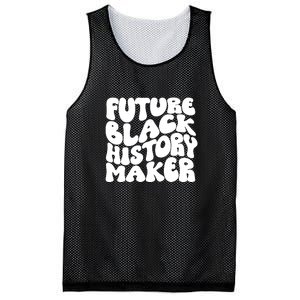 Future Black History Maker Proud African American Afro Girl Mesh Reversible Basketball Jersey Tank