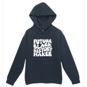 Future Black History Maker Proud African American Afro Girl Urban Pullover Hoodie