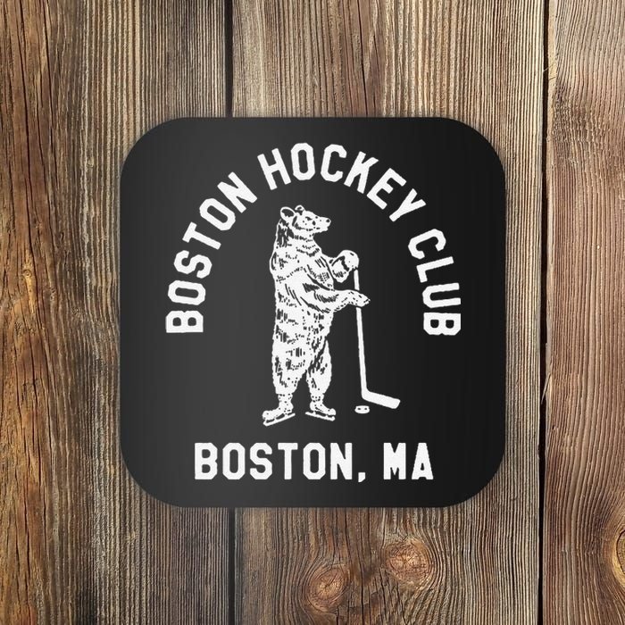 Funny Boston Hockey Club Boston Ma Coaster