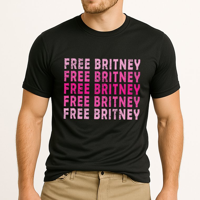 Free Britney Hashtag Vintage Graphic Pop Culture Gift Cooling Performance Crew T-Shirt