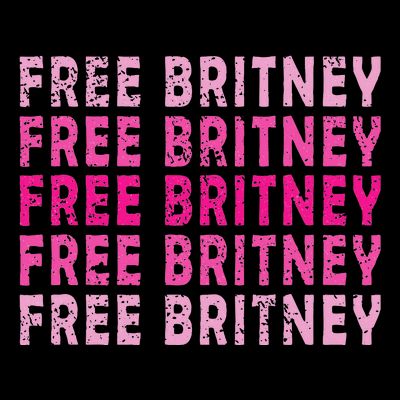 Free Britney Hashtag Vintage Graphic Pop Culture Gift T-Shirt