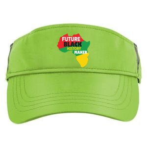 Future Black History Maker For Black History Month Gift African Pride Adult Drive Performance Visor