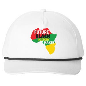 Future Black History Maker For Black History Month Gift African Pride Snapback Five-Panel Rope Hat