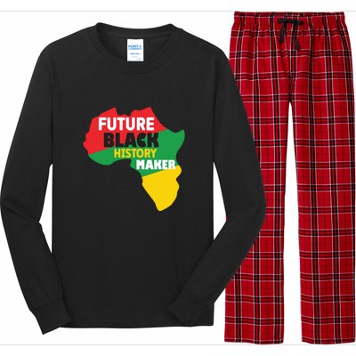 Future Black History Maker For Black History Month Gift African Pride Long Sleeve Pajama Set