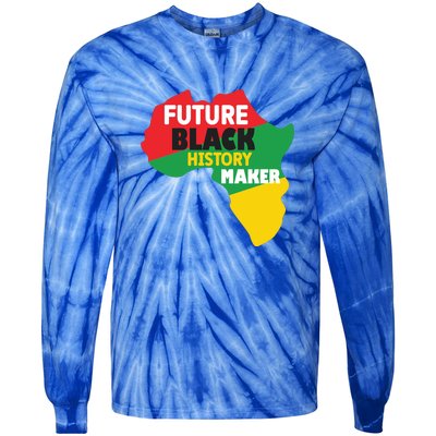 Future Black History Maker For Black History Month Gift African Pride Tie-Dye Long Sleeve Shirt