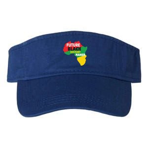 Future Black History Maker For Black History Month Gift African Pride Valucap Bio-Washed Visor