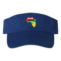 Future Black History Maker For Black History Month Gift African Pride Valucap Bio-Washed Visor