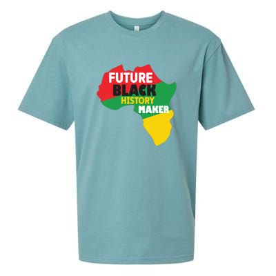 Future Black History Maker For Black History Month Gift African Pride Sueded Cloud Jersey T-Shirt