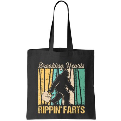 Funny Breaking Hearts Ripping Farts Sasquatch Bigfoot Bag