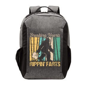 Funny Breaking Hearts Ripping Farts Sasquatch Bigfoot Vector Backpack