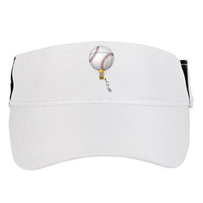 Funny Baseball Hot Air Balloon Baseball Catcher Adult Drive Performance Visor