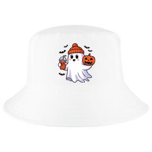 Funny Booey Halloween Ghost Whimsical Spooky Season Cool Comfort Performance Bucket Hat