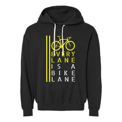 Funny Bicycle Humor Bike Cyclist Cycling Garment-Dyed Fleece Hoodie