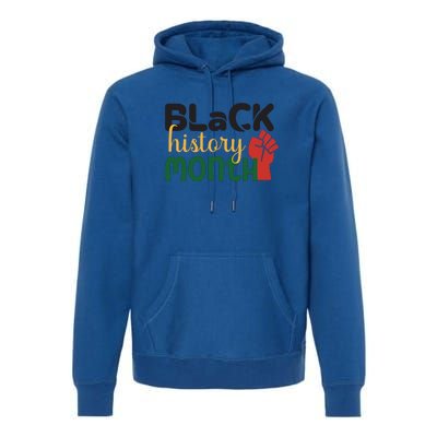 Freedom Black History Month Gift Premium Hoodie