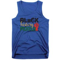 Freedom Black History Month Gift Tank Top