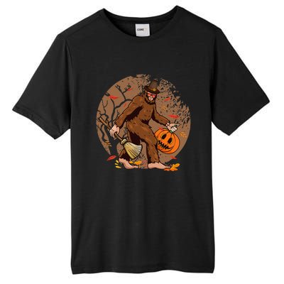 Funny Bigfoot Halloween WoGirlls Costume Tall Fusion ChromaSoft Performance T-Shirt