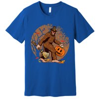 Funny Bigfoot Halloween WoGirlls Costume Premium T-Shirt