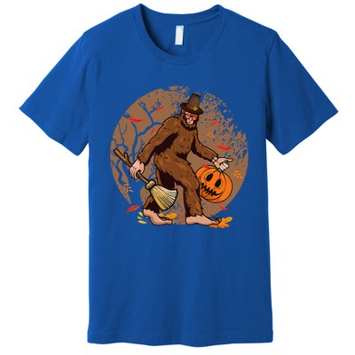 Funny Bigfoot Halloween WoGirlls Costume Premium T-Shirt