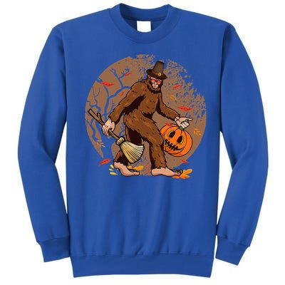 Funny Bigfoot Halloween WoGirlls Costume Tall Sweatshirt