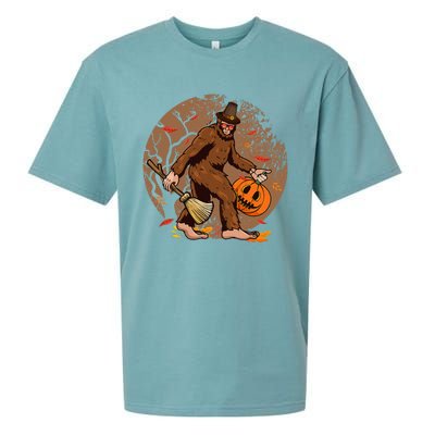 Funny Bigfoot Halloween WoGirlls Costume Sueded Cloud Jersey T-Shirt