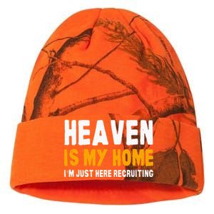 Funny Bible Heaven Is My Home Christian Jesus Believer Kati Licensed 12" Camo Beanie