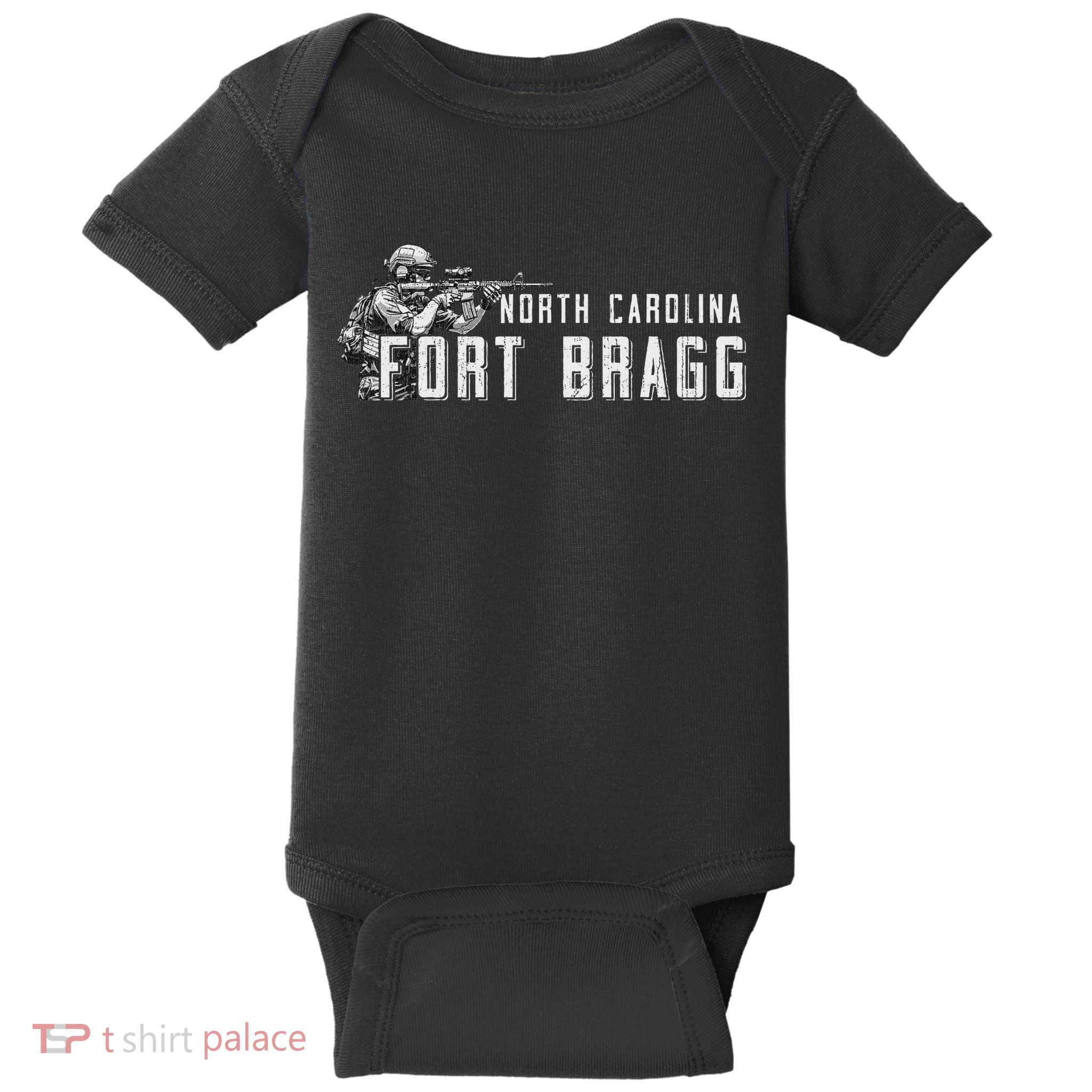 Fort Bragg Home Of The Airborne Special Operations Forces Baby Bodysuit