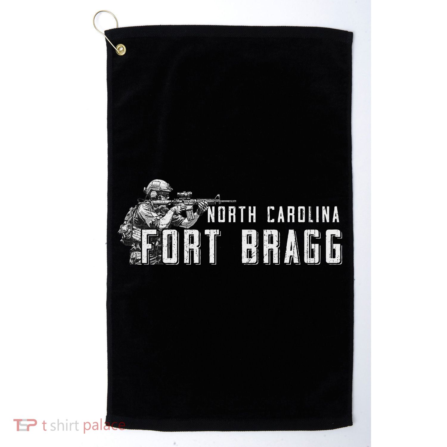 Fort Bragg Home Of The Airborne Special Operations Forces Golf Towel