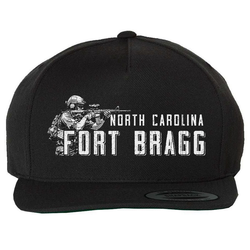 Fort Bragg Home Of The Airborne Special Operations Forces Wool Snapback Cap