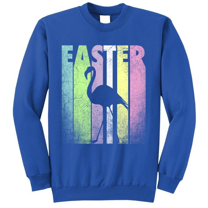 Flamingo Bird Happy Easter Cute Funny Spring Fun Holiday Funny Gift Sweatshirt