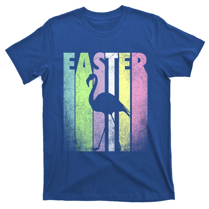 Flamingo Bird Happy Easter Cute Funny Spring Fun Holiday Funny Gift T-Shirt