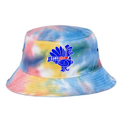 Funny BillsGiving Happy Thanksgiving Football Tie Dye Newport Bucket Hat