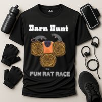 Funny Barn Hunt Barn Hunt The Fun Rat Race With Cute Rats Cooling Performance Crew T-Shirt