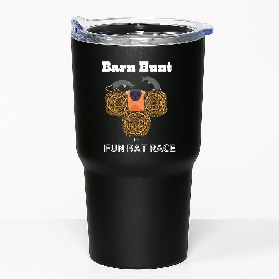 Funny Barn Hunt Barn Hunt The Fun Rat Race With Cute Rats Tumbler