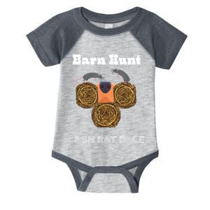 Funny Barn Hunt Barn Hunt The Fun Rat Race With Cute Rats Infant Baby Jersey Bodysuit