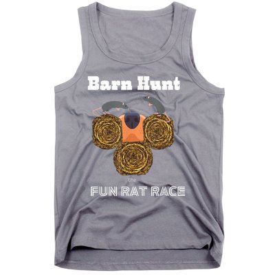 Funny Barn Hunt Barn Hunt The Fun Rat Race With Cute Rats Tank Top