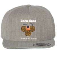 Funny Barn Hunt Barn Hunt The Fun Rat Race With Cute Rats Wool Snapback Cap